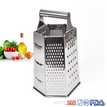 Metal Grips 6 In 1 Kitchen Grater